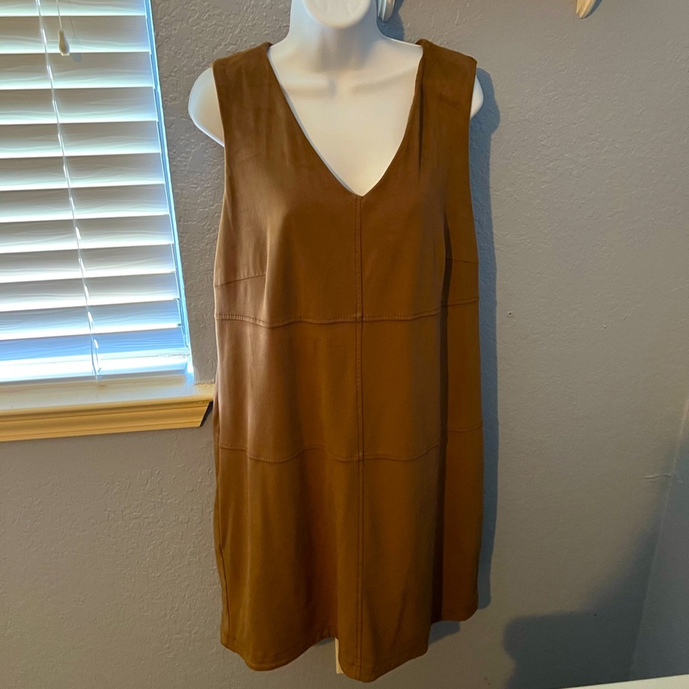 Long Tall Sally suede dress in very good used condition.